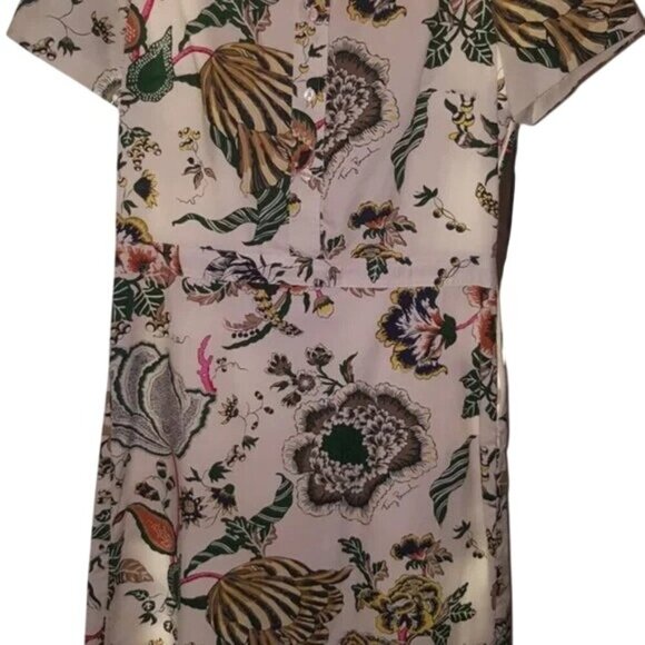 Tory Burch Happy Times Floral Ivory Dress - Picture 7 of 7